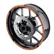 For Honda CBR650R 19-24 23 22 21 20 Wheel Edge Rim Stickers 17 inch S02B Orange