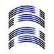Blue R02B 4 Sides Sticker Kit For Honda CBF190 R 2020-2021