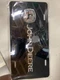 JOHN DEERE tractor acrylic chrome license plate tag farm car truck black chrome