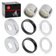 Rear Swingarm Bearing Seal Caps Rebuild Kit for Yamaha Warrior 350 YFM350X 87-04