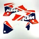 Factory Effex EVO 19 Graphics Shrouds KTM SX SXF 125 - 525 01 02 03 04 NEW