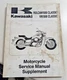 1996 Kawasaki Vulcan VN1500 Classic Motorcycle OEM Service Manual Supplement