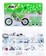 Bolt KXPP-19F Propack fits Kawasaki 4 Stk fits Kawasaki KX250/450F