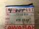 Gear 4th Output Shaft   KE250 KE 250 13135-036   NOS Kawasaki