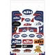 D'Cor Visuals KTM Retro Decal Sheet 40-30-103 Monster Claw Vinyl Stickers