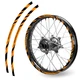 MX Bike Rim Sticker Tape Set WILD 02 For Honda XR650R 2000-2007 03 04 05 06