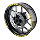 For Honda CB650R 19-24 23 22 21 20 Wheel Edge Rim Stickers 17 inch S01B Yellow