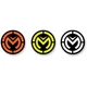 Moose Offroad Moose Icon Decal - 3/Pack 4320-2021