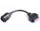 HEX CODE OBD-II TO 10 PIN FEMALE ADAPTER FOR GS-911