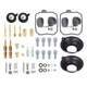 2Set Carburetor Repair Kit Rebuild Float For yamaha XVS650 V-STAR 1998-2015