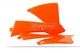 Polisport 8429500001 | Orange KTM Factory Color Radiator Scoops for KTM 65 SX