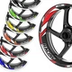 Red Rim Wheel Sticker Decals 17 inch For Yamaha FZ10 MT-10 18-21 20 19