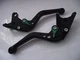 Yamaha FJR1300 (03), CNC levers short black/green adjusters, F14/C777