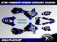 Suzuki DRZ400 DRZ400SM DRZ400S Graphics Kit Decals Supermoto Free Personalizatio