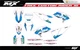 Fit KTM XCW XCFW EXC EXCF 2020 to 2023 & 2019 to 2022 SX SXF XC XCF graphic kit
