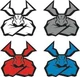 Moose Racing Agroid Decals - 4pk - 4320-2528