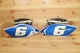 10-13 Yamaha YZ250F YZ250 YZ 250 F 250F Left Right Number Side Plate Panel Cover