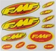 FMF Offroad Jersey Transfers JERSEY TRANSFERS   - 014804