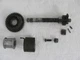 1974 Kawasaki 90cc G3SSD Kickstarter Shaft w/Spring/Guide/Stopper:  #13066-1022