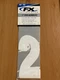 FACTORY EFFEX 7" WHITE  #2   PRO NUMBER FOR NUMBER PLATE PART# FX02-4352