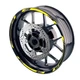 For Honda CB 919 Hornet 900 02-07 Wheel Edge Rim Stickers 17 inch S03B Yellow