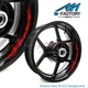 Wheel Decal 17'' Rim Sticker Tape Set For Honda CB 919 Hornet 900 2002-2007