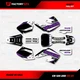 Black & Purple Shift Racing Graphics Kit fits Honda Cr125 Cr250 00-01 CR 125 250