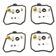 4X Replace Carburetor Repair Kit for Yamaha XV250 Virago XVS650 V-Star 18-5171