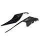 Black Outer Rear Tail Side Seat Fairing For Yamaha YZF R1M R1S 2015-2024
