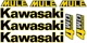 #B4786 Kawasaki Mule Decal Sticker Kit LAMINATED 600 610 2500 3100 4100