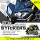 Yamaha MT-09 Headlight Sticker [M943]