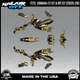 Graphics Kit for YAMAHA FZ-07 MT-07 (2025-2026) Cardiff Series-GOLD