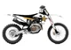 Dcor 2023 Husqvarna Rockstar Graphics Complete Kit - Black Motorcycle Dirt Bike