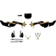 Complete Rockstar Graphics Kit for Husqvarna TC/FC 125-450 - Black 20-70-403