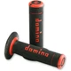 Domino Xtreme Grips - Black/Orange Motorcycle Street Bike Dirt A19041C4540A7-0