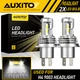 AUXITO LED Headlight H4 9003 HB2 White High Low Beam Bulb KIT 24000LM CANBUS M3