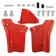 One Set Side Panels Covers Fender Plastic Body Red for Honda XR250R 1984-1985