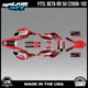 Graphics Kit for Beta RR50 (2006-2010) Warrior Series - RED