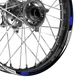 Blue R02B Wheel Rim Sticker Decal Tapes For Honda CRF 230F 2003-2019