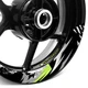 For Yamaha MT10 18-24 23 22 21 20 19 Wheel Inner Rim Stickers 17 inch S03B Green