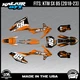 Graphics Kit for  KTM 85SX SX85 (2018-2024)  Guard - ORANGE