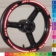 CUSTOM REFLECTIVE RIM STRIPES WHEEL DECALS TAPE STICKERS YAMAHA FZ6 FZ1 FZ 07 09