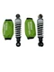 MOTEDDE New x 2PCS Front Shocks With White Spring Fit Yamaha YFZ50 2017-2025