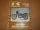 1983 KAWASAKI MOTORCYCLE KZ550 SHAFT  99924-1041-01 SERVICE MANUAL