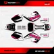 Black & Pink Shift Racing Graphics Kit fits Honda Cr125 Cr250 00-01 CR 125 250