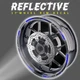 Line Reflective Wheel Rim Stickers For Yamaha FZS 600 04-09 08 07 06 05