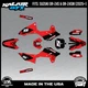 Graphics Kit for Suzuki DR-Z4S DR-Z4SM DRZ4SM 2025 2026 Night-RED