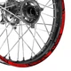 21''&18'' W01B Dirt Bike Strips Rim Sticker Decal For Honda XR 650L 1993-2009
