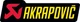 Akrapovic General Replacement High-Temp Exhaust Sticker-120mm Lx35mm H-P-HST6AL