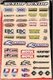 FACELIFT UNLIMITED Universal Logo Kit B Decal Sheet Powersports 4320-1196